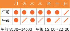 人工透析は22時までの夜間透析もあります。見学随時可能です