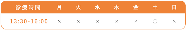 脳神経内科の診療時間表
