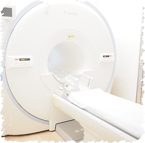 1.5テスラMRI、64列マルチスパイラルCTによる画像診断